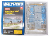 Walthers 933-3192 HO CornerStone Bud's Trucking Company Background Building Kit Model