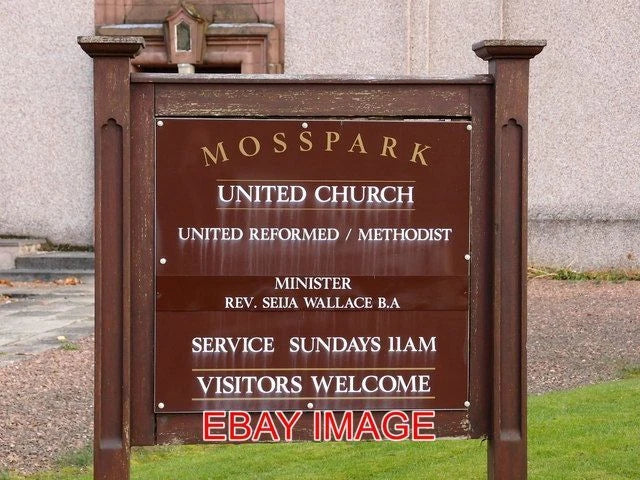 PHOTO  MOSSPARK CHURCH NOTICE BOARD 2011 Model