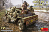 MiniArt 53088 Dingo Mk. III Scout Car with Crew 1/35 Model