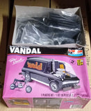 Monogram Vanda Van with Motor Bike  1/24 scale   open kit Model