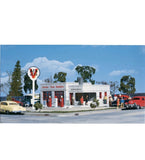 WALTHERS Cornerstone 933-3072 1/87 HO Scale AL'S VICTORY SERVICE GAS STATION Kit Model