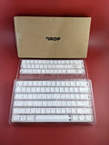 Drop Skylight Series Keycap Set White Shine Through Pbt, Oem Profile Model