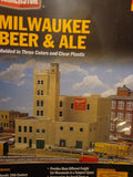 Walthers HO #933-3024 Milwaukee Beer & Ale Brewery -- (Kit Form) Model