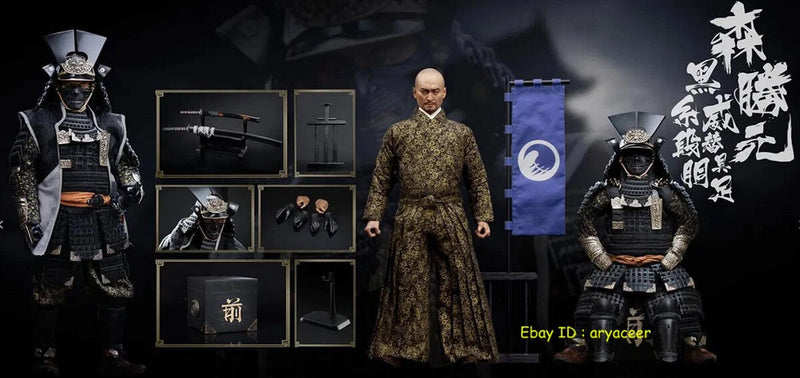 POP Toys EX030-B 1/6 Benevolent Samurai Deluxe ver Action Figure Model In Stock Model