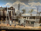 ELECTRICAL SUBSTATION FENCED - NORTHERN LIGHT & POWER HO Scale KIT 933-3025 NEW Model