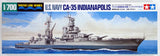 Tamiya 31804 1/700 Model Kit WWII U.S Navy USS Heavy Cruiser Indianapolis CA-35 Model