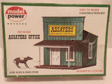 Model Power Assayers Office ho scale construction kit #405 NOS Model
