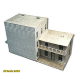 N Scale 1:160 Apartment Building - Pre Cut Cardstock PAPER Kit - HBN1 Model