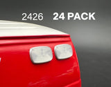 24 Pack 1/24 25 Scale Model Clear Whelen M9 Ambulance Warning Lights Fire 2426C Model