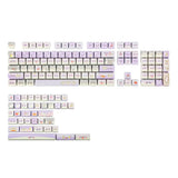 KiiBOOM x Maorbeng Raccoon Dynasty Keycap Set, Cute Keycap Set, MAO Profile Model