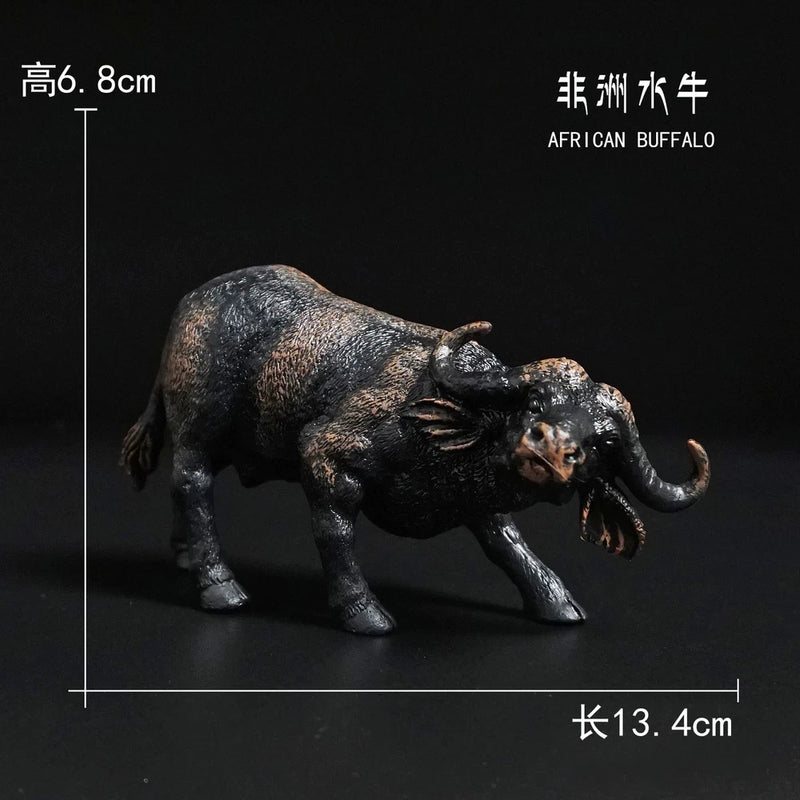 AFRICAN BUFFALO Model Animal Model For 1/6 Action Figure Scene Accessories ## Model