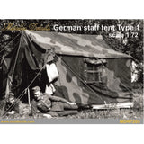 German staff tent type 1 Resin Metallic Details MDR7209 Scale model kit 1:72 Model