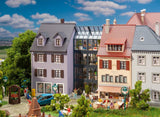 HO Scale Buildings - 130707 - Row of small-town houses - Kit Model