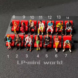 1/64 Scale Sitting Posture Series Models Painted Resin Miniature Figure Toys Model