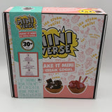 MGA's Miniverse Make It Mini Food Ice Cream Social DIY Collectible Kit Model