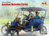 ICM 24013 - American Motorists (1910's) 2 figures - 1/24 scale plastic model kit Model