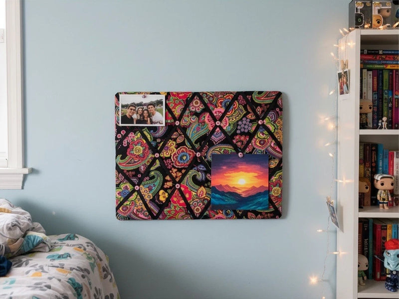 Vera Bradley Symphony in Hue Pattern Memory Fabric Photo Board 18¡± X 24¡± Model