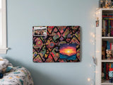 Vera Bradley Symphony in Hue Pattern Memory Fabric Photo Board 18¡± X 24¡± Model