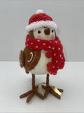 Featherly Friends Wondershop Bird Fabric Bird Figurine 2023 SNAP Model