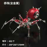 Red/Purple Metal Mechanical Spider Assembly Model Gift Collectible Ornament New Model