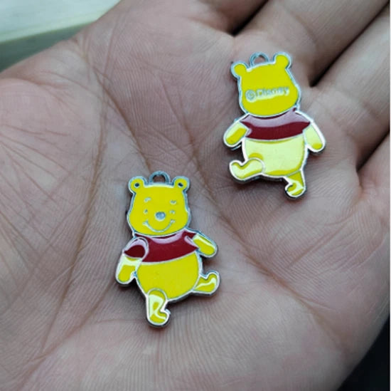 Lot cartoon Enamel Charms Jewelry Making diy Pendants Earrings Y85 Charms