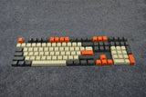 61/87/104/108 keys Carbon Keycap Set PBT Key Caps for Cherry MX Keyboard Model