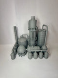 HO Scale Oil Refinery / 1:87 Gauge/ No Assembly Required - Built And Ready Model