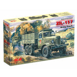 ICM 72541 Plastic model car kit Scale 1:72 Zil-157 Soviet truck - kits models Model