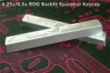 6.25x/6.5x ROG Spacebar Backlit Keycap Keycaps For Cherry MX Mechanical Keyboard Model