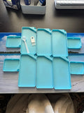 10 Pack Interlocking Diamond Art Trays Stackable Diamond Painting Accessories Model