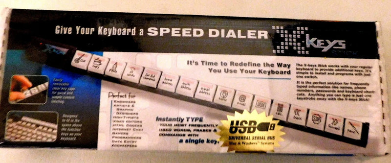 Rare Keys Stick - Programmable Keyboard - New/Sealed Model