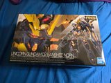 New BANDAI RG 1/144 Mobile Suit Unicorn Gundam 02 BANSHEE NORN Model