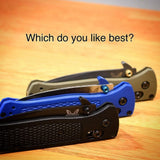 Pocket Knife Quickly Open Push Nail Screw DIY Kit For Benchmade Mini Adamas 273 Model