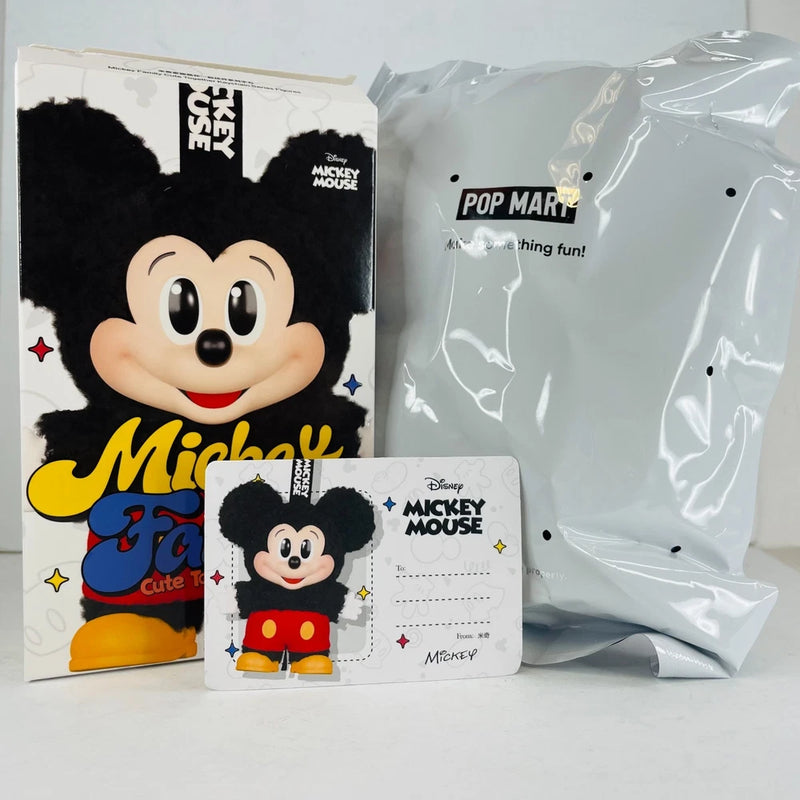 POP MART x Mickey Family Cute Together Keychain Series Keychain Plush - Mickey Model