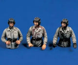 1/35 Resin Figure Soviet Russian Tank Crew WWII 3 Figures Unassembled Unpainted Model