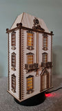Dollhouse , Miniature kit  "La Grande Maison" DIY Kit with Open Front 1:48Scale Model