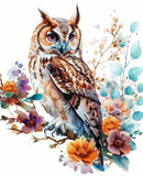 Owls Diamond Art Painting Kits for Adults, Full Drill Diamond Dots Paintings Model