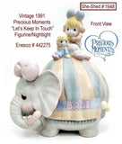 Precious Moments 442275 Let's Keep In Touch 1991 Vintage Enesco LAMP Figurine Model