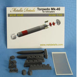 Torpedo Mk-46 for helicopters Resin Metallic Details MDR4848 Scale kit 1:48 Model