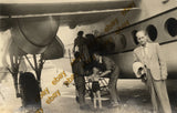 #26147 Greece 1930s. Boarding the passenger plane. Photo Model