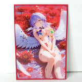 Robin Red Paint Angel Waifu Card Anime Girl Wall Art Oversized Board A5 Model