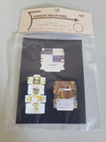 VTG Farrow Industries Dollhouse Miniatures Kleenex Boxes Kit 1:12 DIY Model