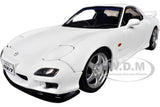 2001 MAZDA RX7 TYPE RS (FD3S) RHD WHITE 1/18 DIECAST MODEL BY SOLIDO S1810607 Model