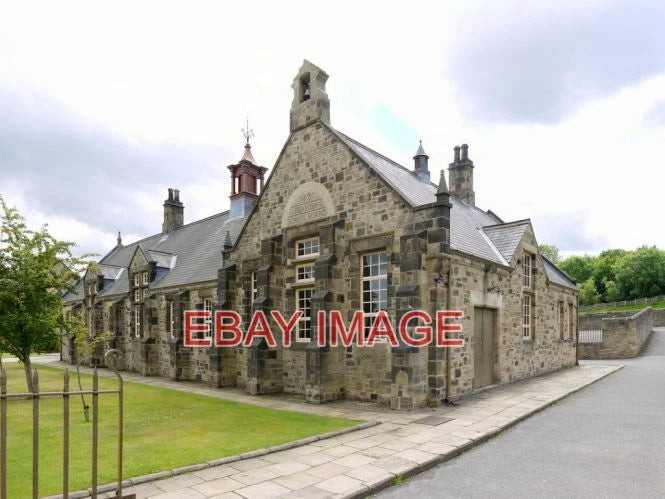 PHOTO  RECONSTRUCTED 1891 BOARD SCHOOL COLLIERY VILLAGE BEAMISH MUSEUM Model