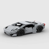 MOC Car Lamborghini Aventador Supercar Building Block Model Kit Toy Gift 182 Pcs Model