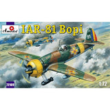 Amodel72169 Plastic model airplane kit Scale 1:72 IAR-81 'Bopi' Romanian fighter Model
