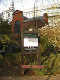 PHOTO  ST ANNE AND ST AGNES GRESHAM STREET LONDON EC1 GARDEN AND NOTICE BOARD OF Model