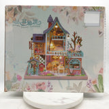 DIY Miniature Kit Book Nook Jungle Secret Territory Realm 3 Level Home Room Box Model