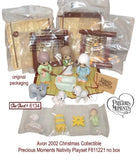 Avon Precious Moments Nativity Playset 2002 Enesco F611221 Christmas Complete Model