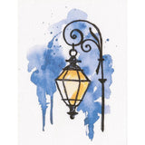 RTO stamped Satin Stitch Kit "Paint by Threads" DT-C008, 15x20 cm, DIY Model